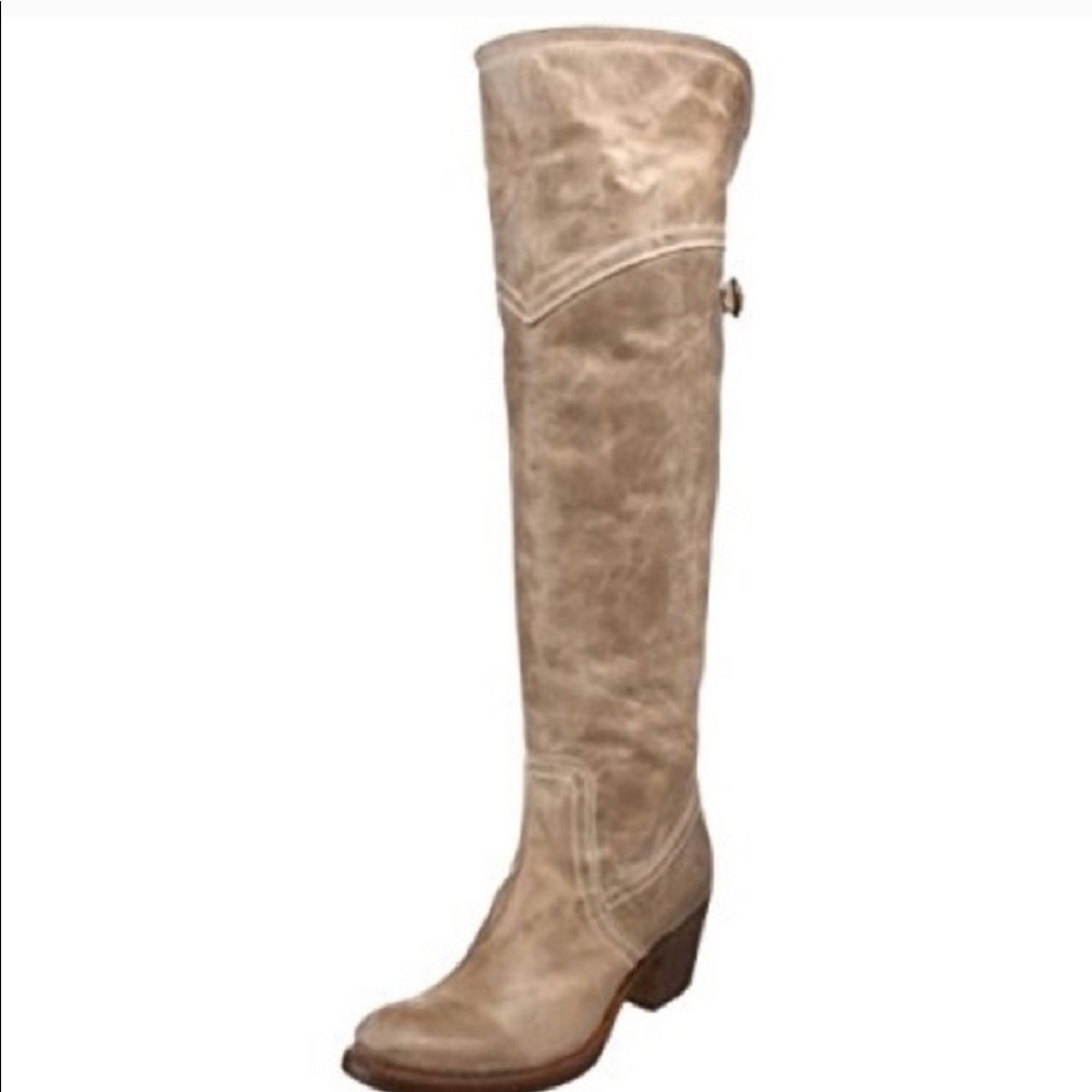 Frye tall Jane cuff over the knee boots 8